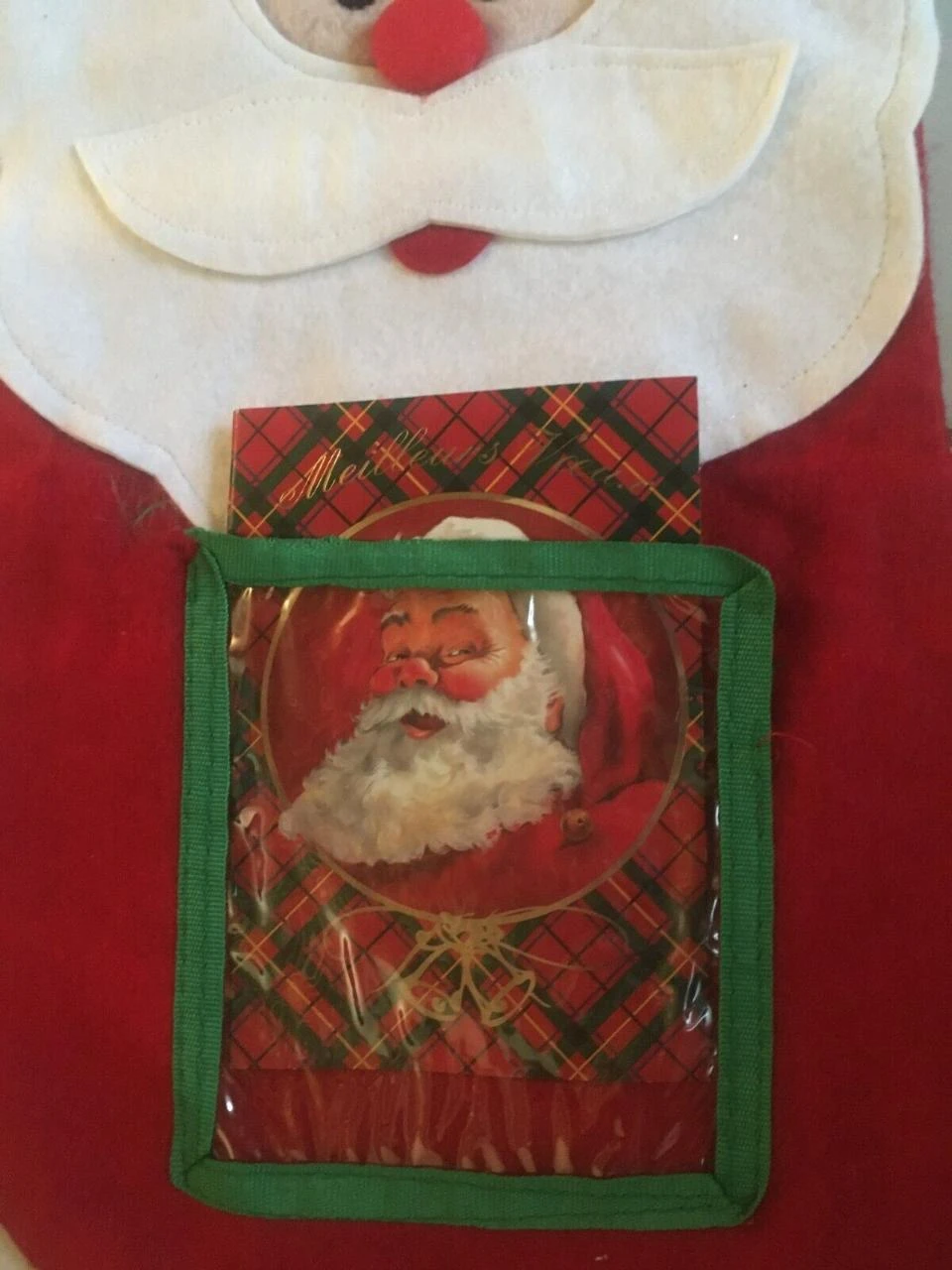 Bota/meia de natal / moldura de foto personalizável com foto do seu filho – photo 2